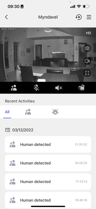 TUCHU011-6 Snjallmyndavél innanhúss - WIFI 1080P