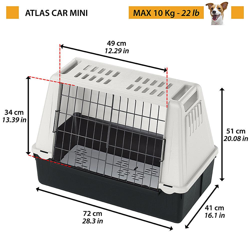 FP73110021|20000 Hundabúr - Atlas Car Maxi Grey 100x80x71 cm