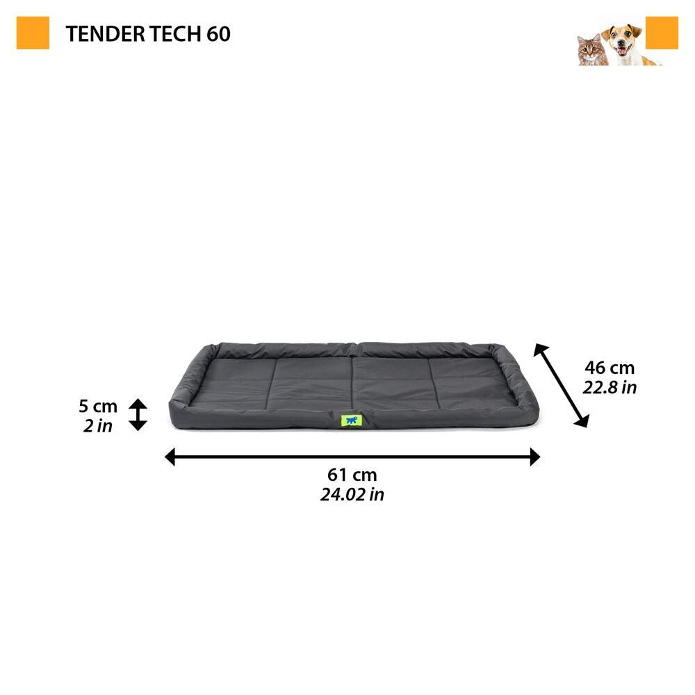 FP81194017|20000 TENDER TECH 75 Svart CUSHION