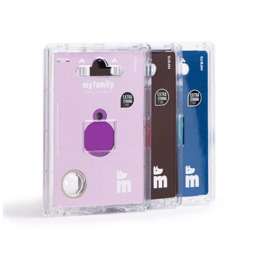 MFB15|50000 Small Round Aluminum Red