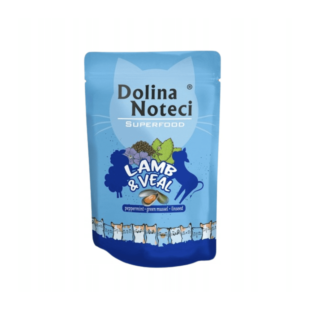 DN12835153|30000 Dolina Noteci Cat Superfood - Lambakjöt & Kálfakjöt 85 g