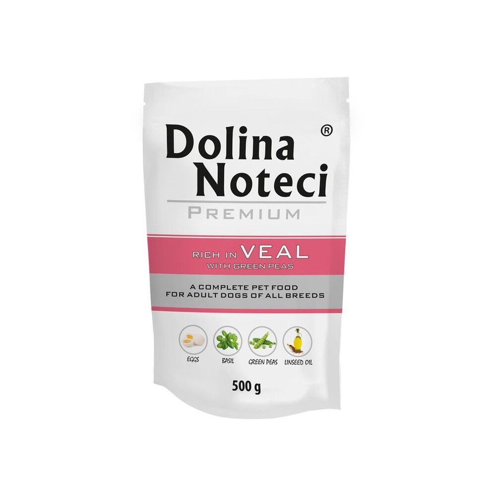 DN12830531 Dolina Noteci Dog Premium Rich In - Kálfur & Grænar Baunir 500 g
