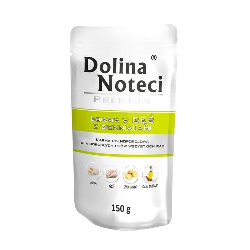 DN12830109|10000 Dolina Noteci Dog Premium Rich In - Gæs með kartöflum 150 g