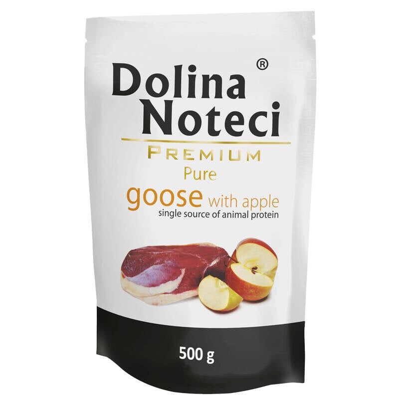 DN12831560|10000 Dolina Noteci Dog Premium Pure - Gæs með epli 500 g