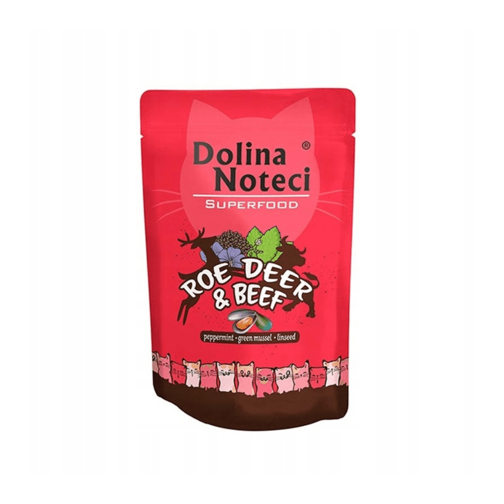DN12835150|10000 Dolina Noteci Cat Superfood - Hreindýr & Nautakjöt 85 g