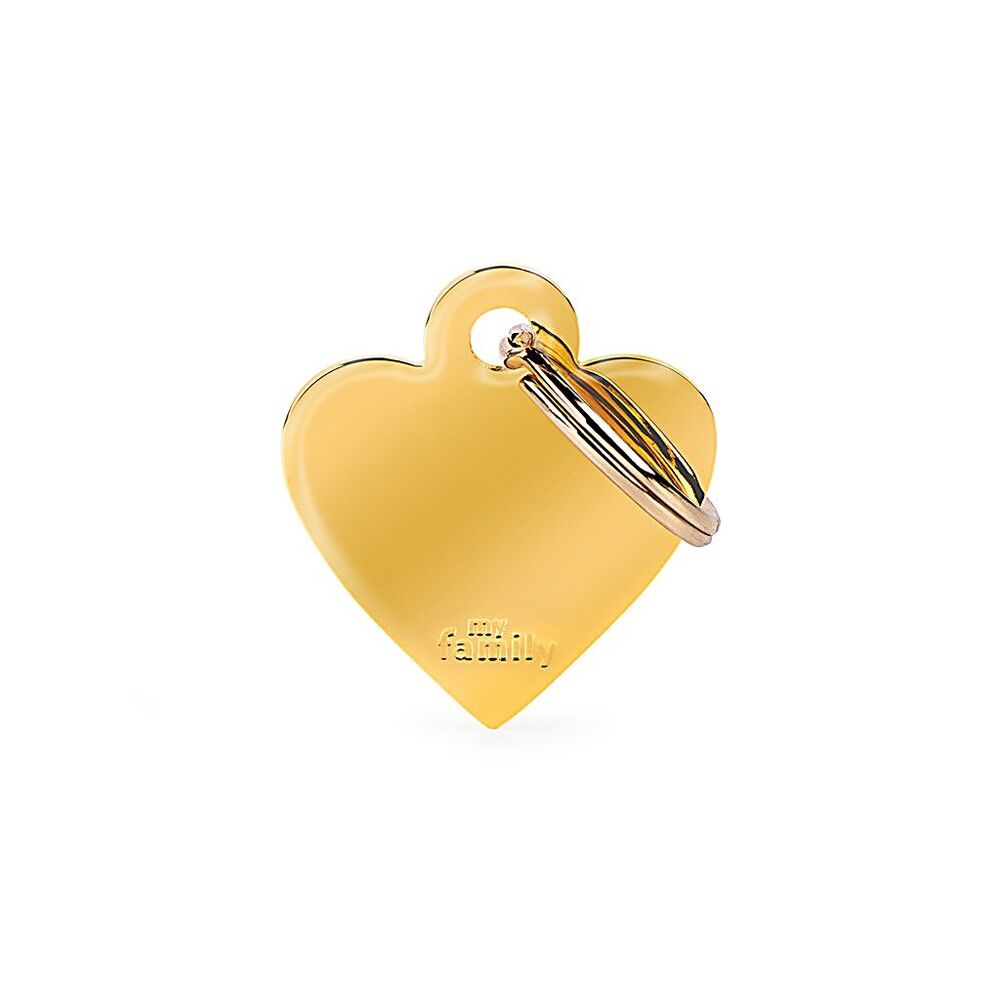 MFB22|10000 Small Heart Golden Brass